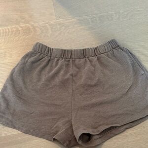 Garage Women's Athletic Shorts in Brown